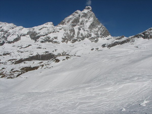 02 - Гора Cervino с итальянской стороны. Она же - Matterhorn